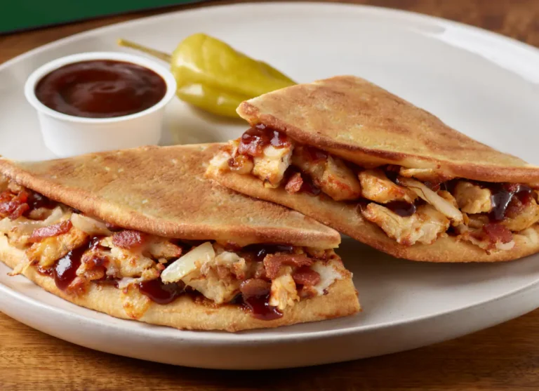 BBQ Chicken & Bacon Papadia