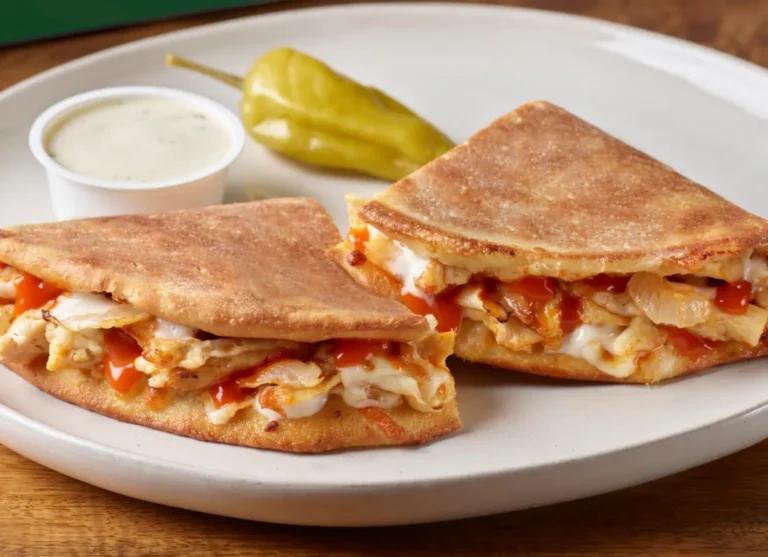 Grilled Buffalo Chicken Papadia