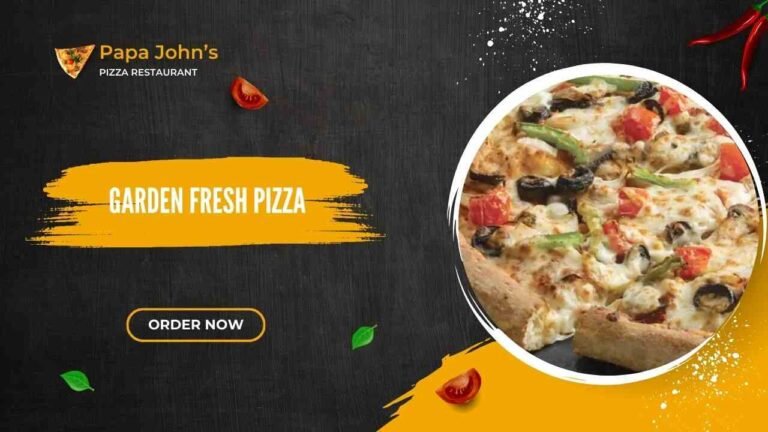 Papa John’s Garden Fresh Pizza