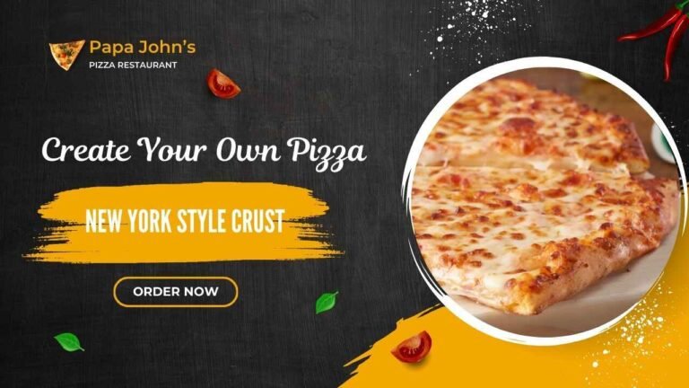 Papa John’s New York Style Crust Pizza