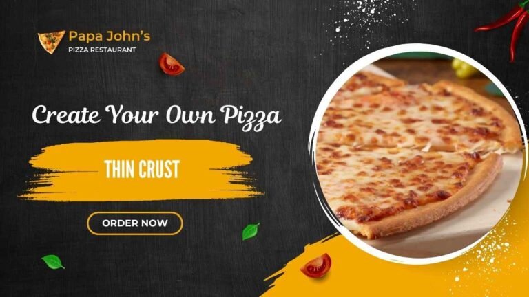 Papa John’s Thin Crust Pizza
